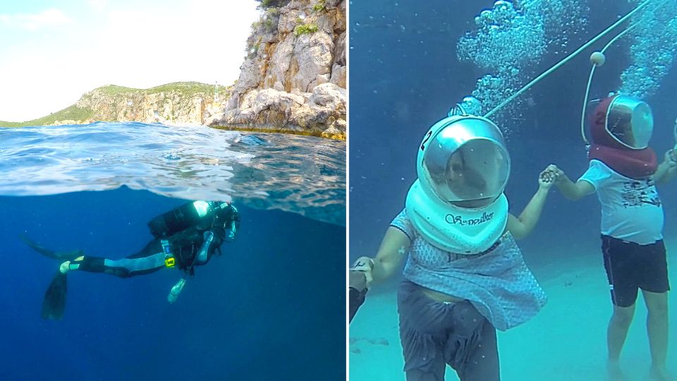 Difference Between Scuba Diving And Sea Walk
